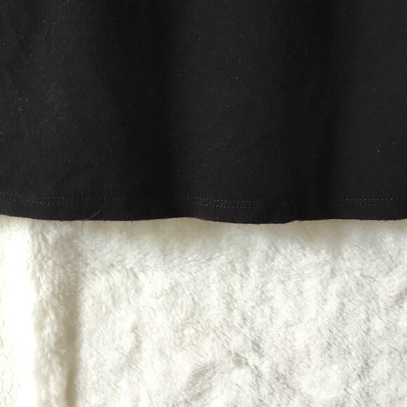 Tahari Black Short-Sleeve Cowl Neck Top - Picture 12 of 13